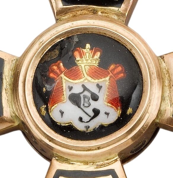 3rd class Order  of St.Vladimir  made by Eduard marked ВД.jpg