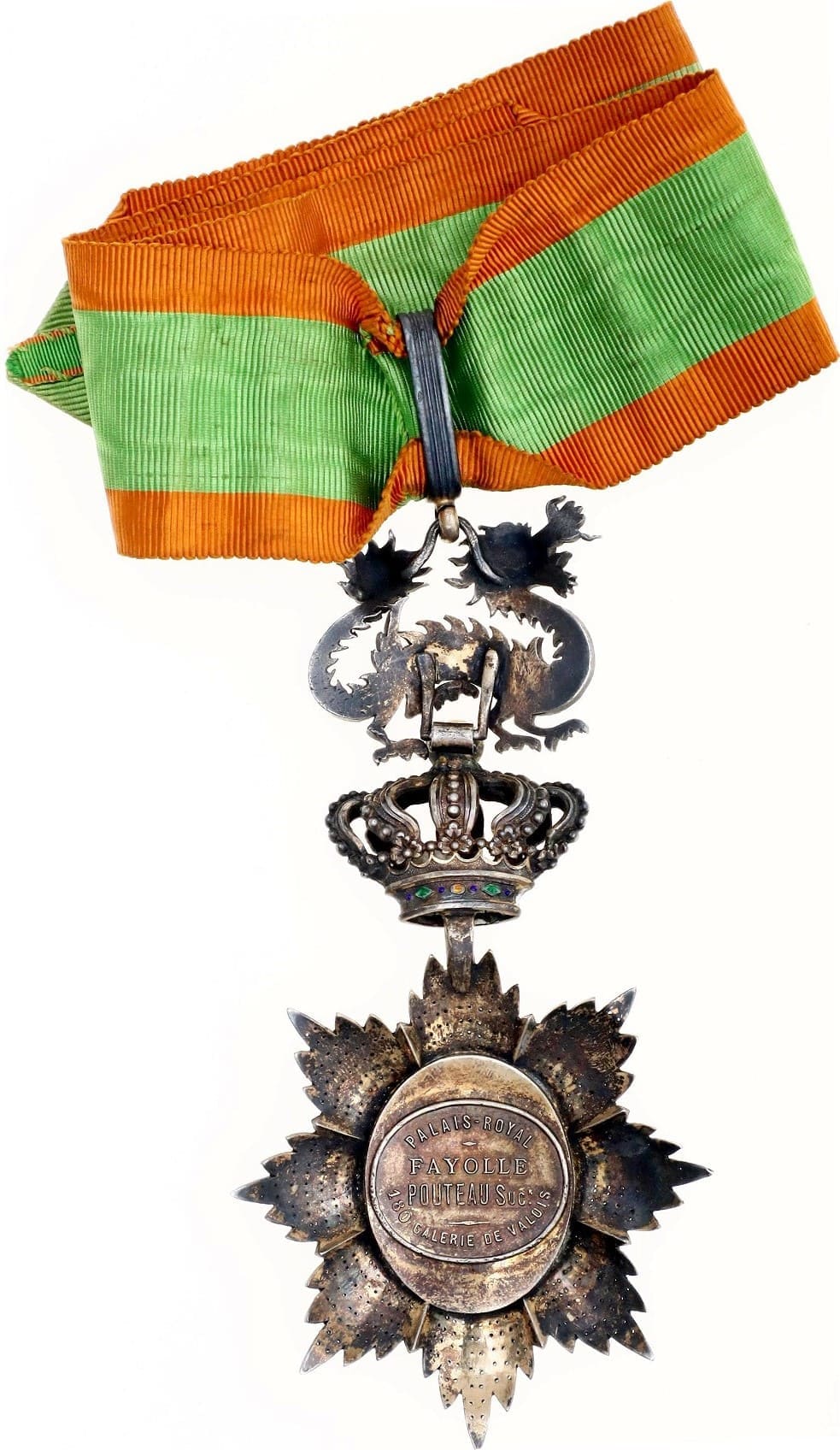 3rd class Order  of the Dragon of Annam made by  Foyolle-Pouteau, Paris.jpg