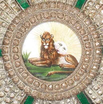 3rd class Order of the Lion and Sun made by Gustave Wolfers.jpg