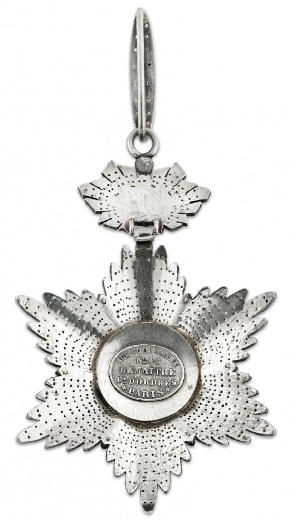 3rd class order of the Lion and Sun  made by Lemaitre, Paris.jpg