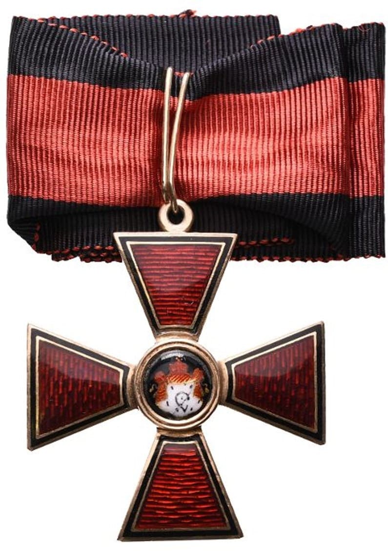 3rd class Orders of St.Vladimir  made by Julius Keibel.jpg