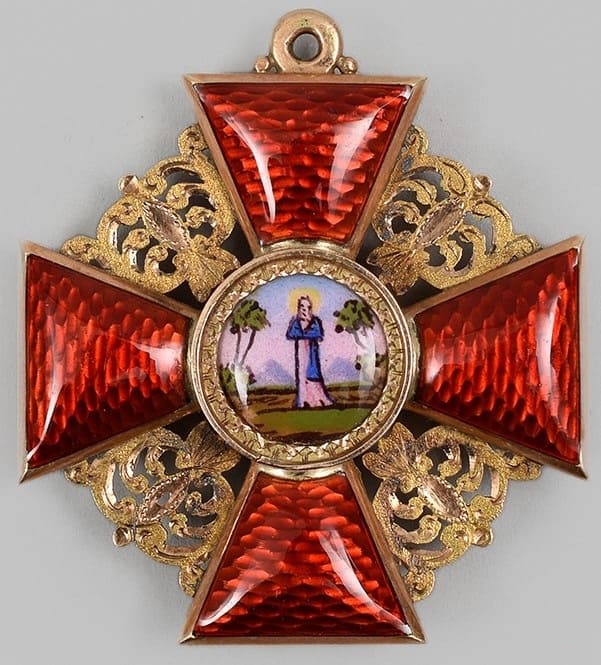 3rd class privately-comissioned Orders of Saint Anna made by Dmitriy Osipov.jpg