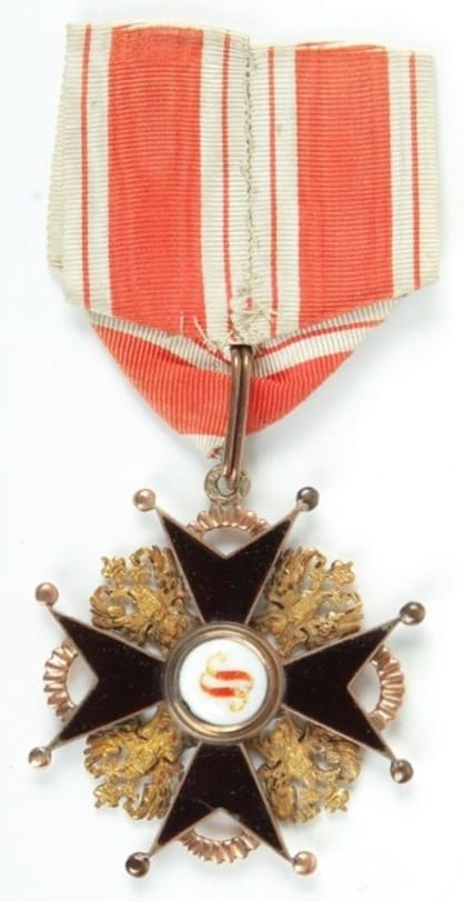 3rd class  privately commissioned order of Saint Stanislaus.jpg