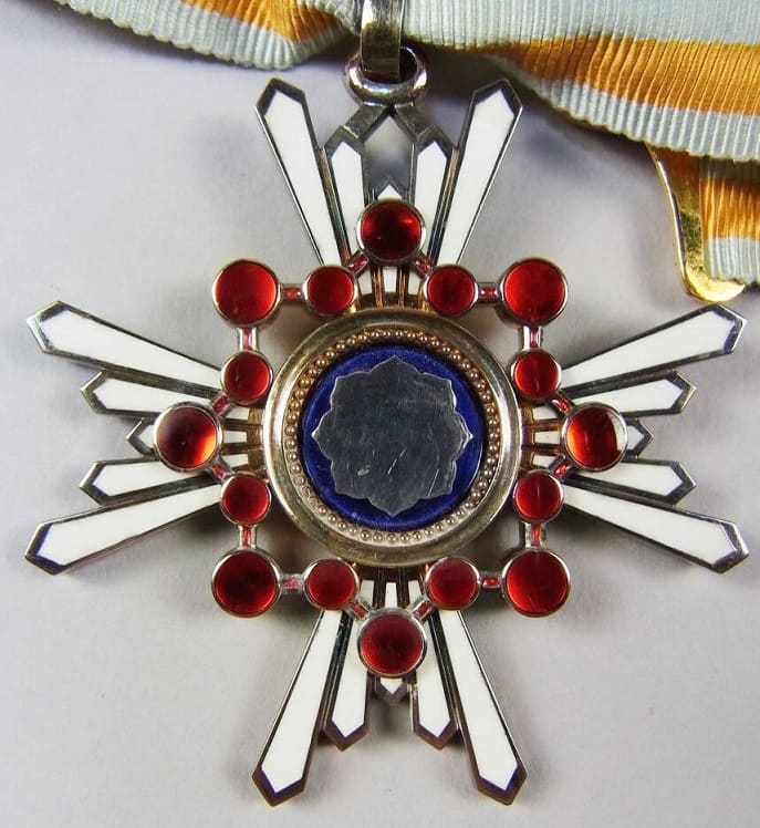 3rd class  Sacred Treasure order with mark N.jpg