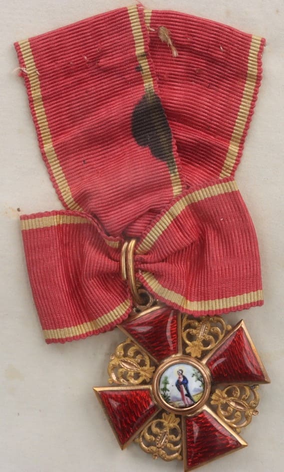 3rd class Saint Anna order with a  bow.jpg