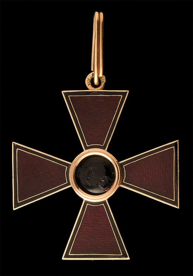 3rd class  Saint Vladimir order cross made by Carl Siewers.jpg