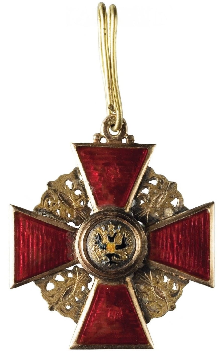 3rd class St.Anna Order for Non-Christians  made by Albert Keibel.jpeg