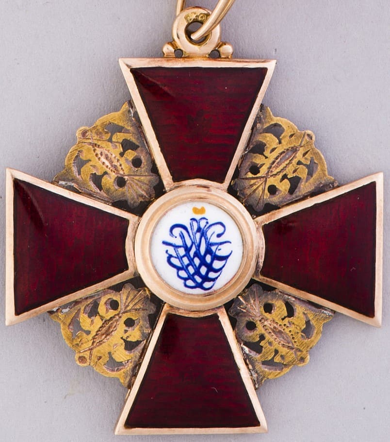 3rd class St.Anna order made  by Albert Keibel.jpg