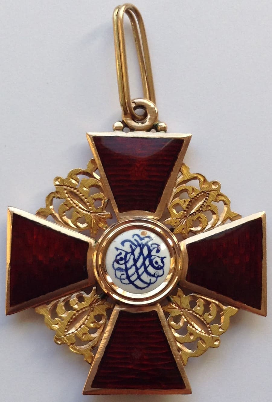3rd class  St.Anna order made by Julius Keibel 1864.jpg