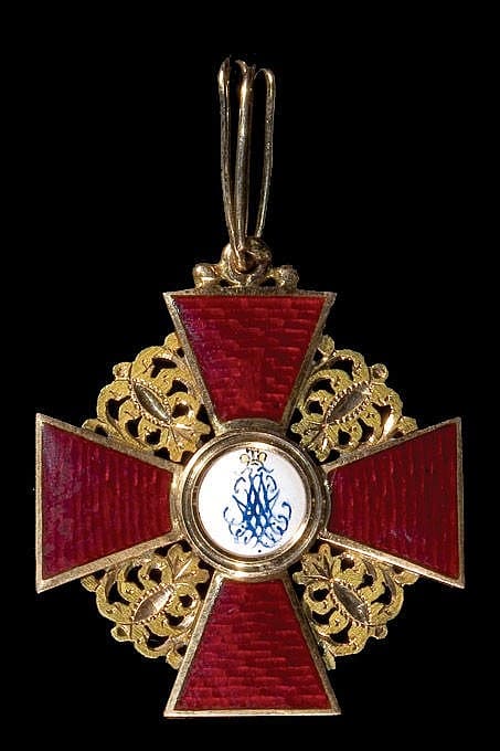 3rd class  St.Anna order made by Kammerer & Keibel.jpg