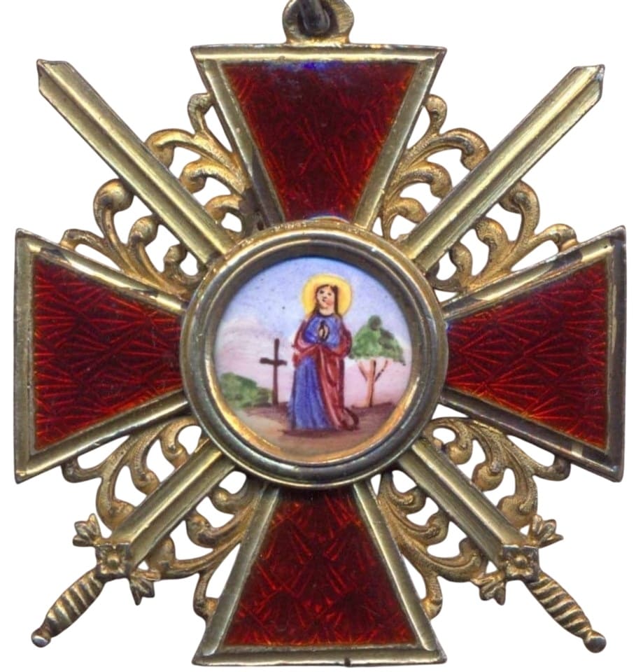 3rd class St.Anna order with swords and bow made by Chobillion.jpg