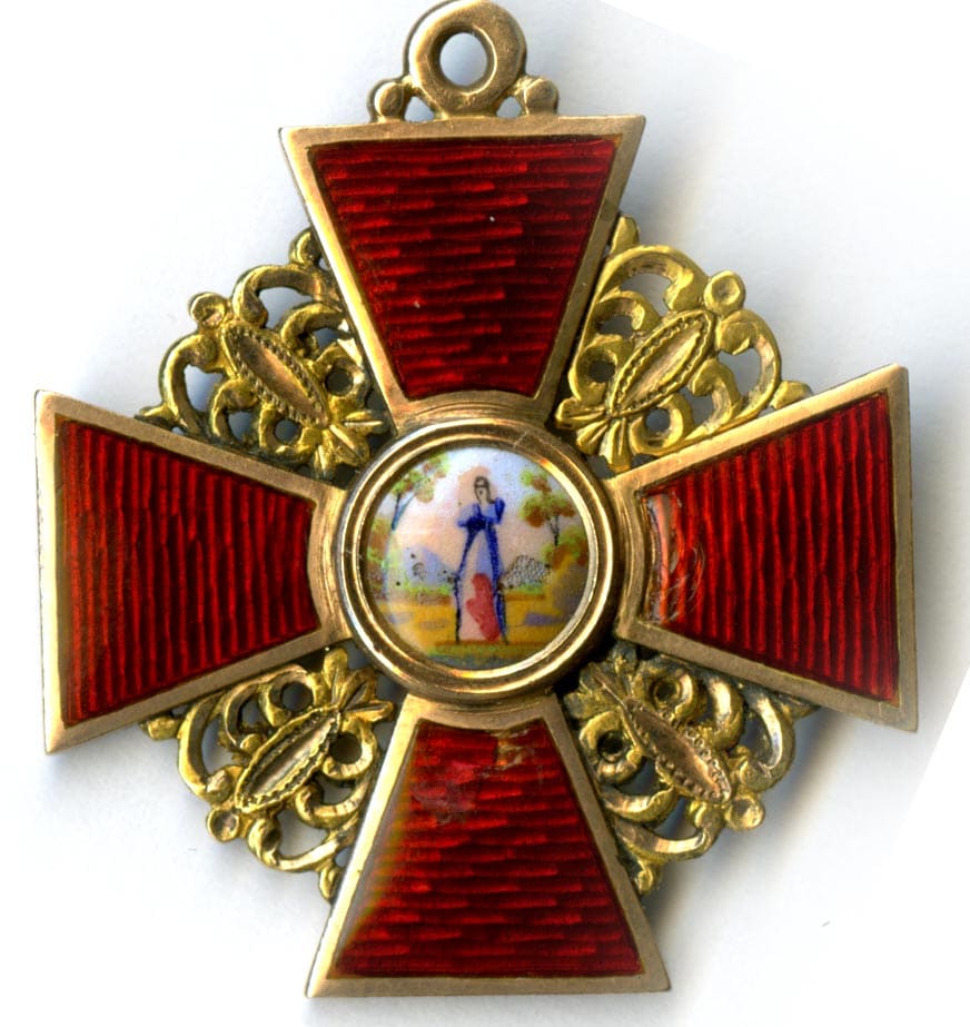 3rd class St.Anna orders made by Julius Keibel IK 1870s.jpg