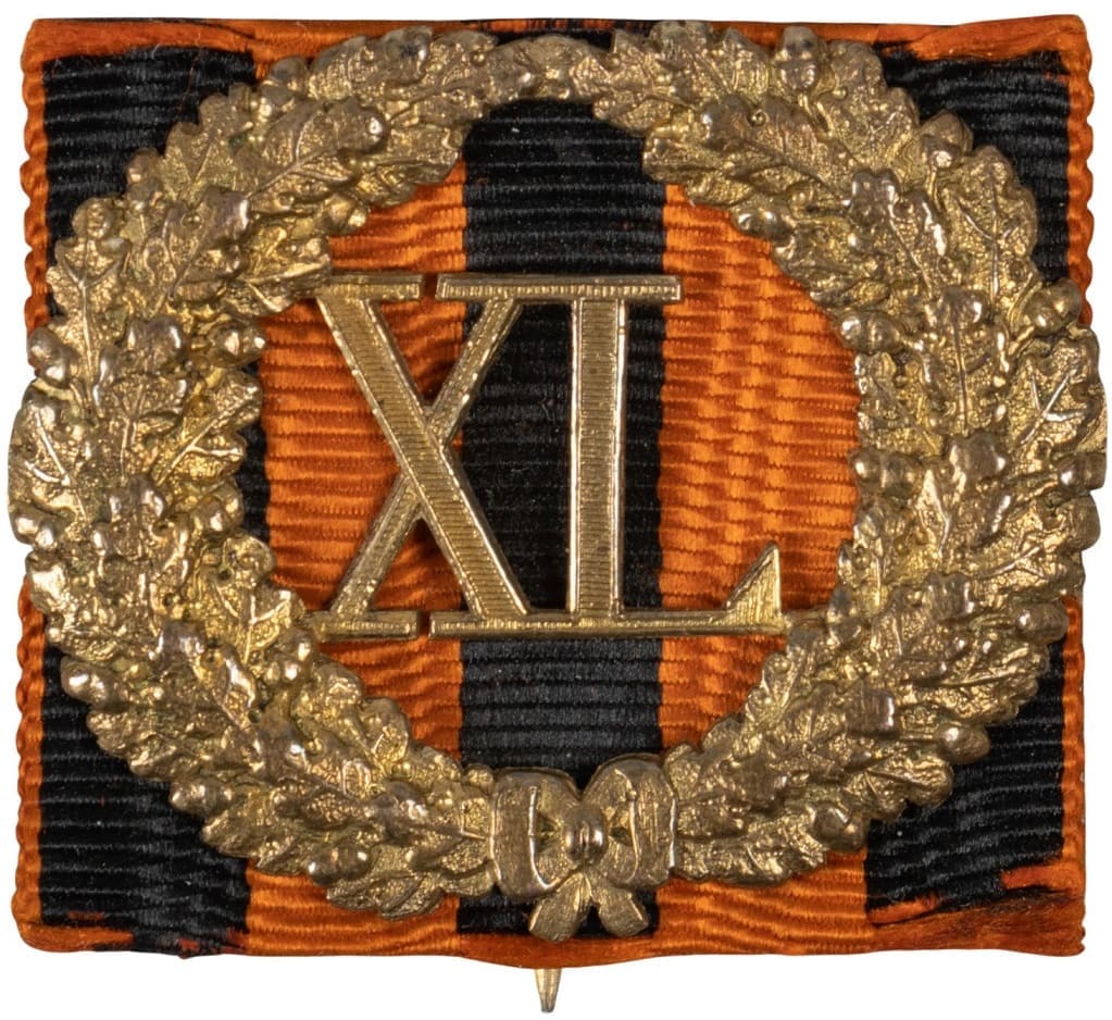 40 years of service on St.George ribbon badge.jpg