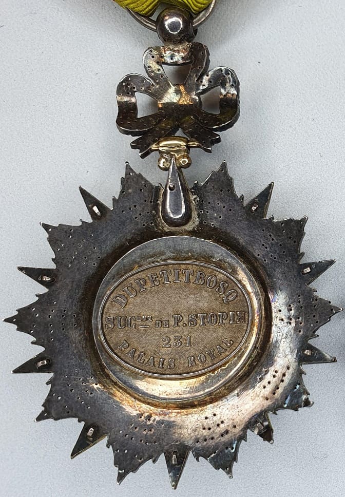4th class  Order of Nishan-Iftikar made by A.Dupetitbosq.jpg