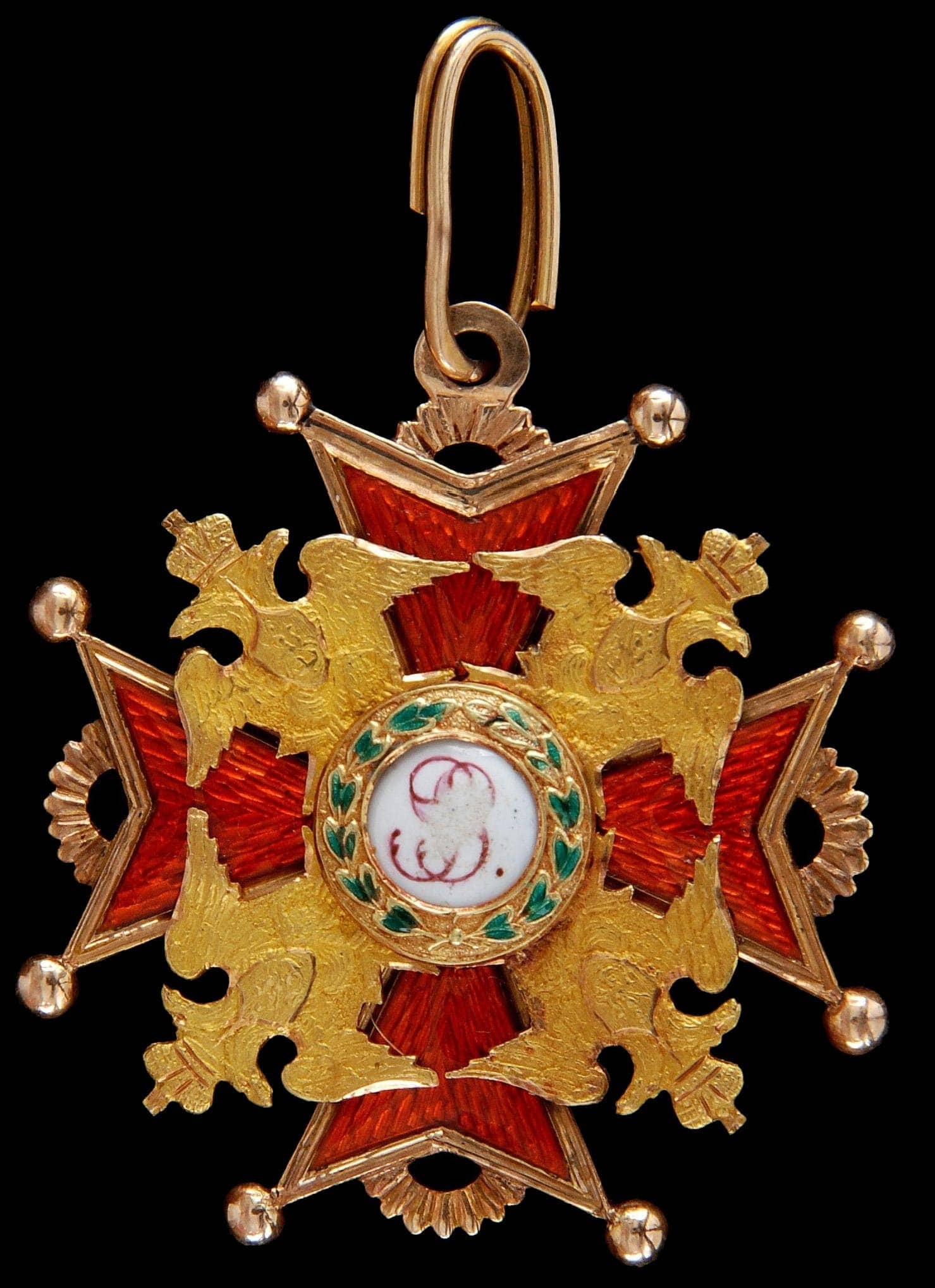 4th class Order of Saint Stanislaus made by Immanuel Pannasch IP workshop.jpg