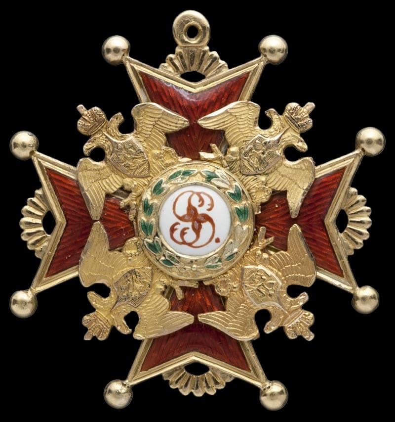 4th class Order of Saint Stanislaus made by Immanuel Pannasch IP workshop.jpg