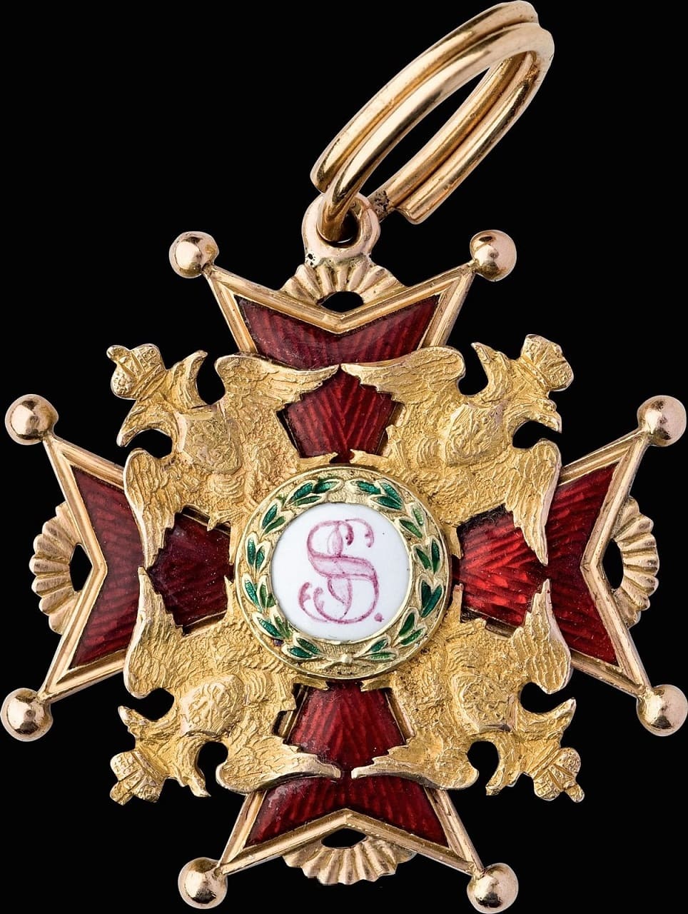 4th class Order of Saint Stanislaus made by Immanuel Pannasch IP workshop.jpg