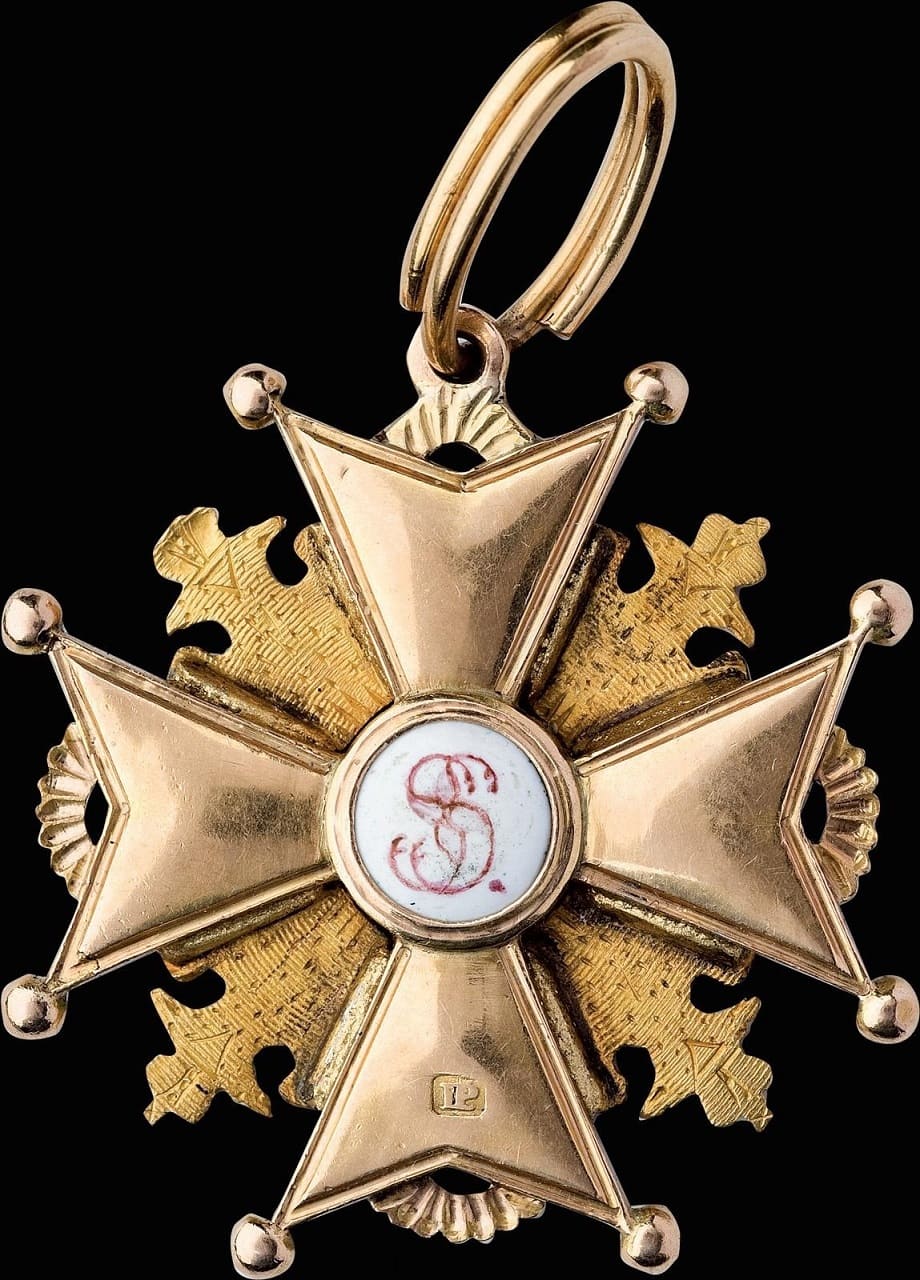 4th class Order of  Saint Stanislaus made by Immanuel Pannasch IP workshop.jpg