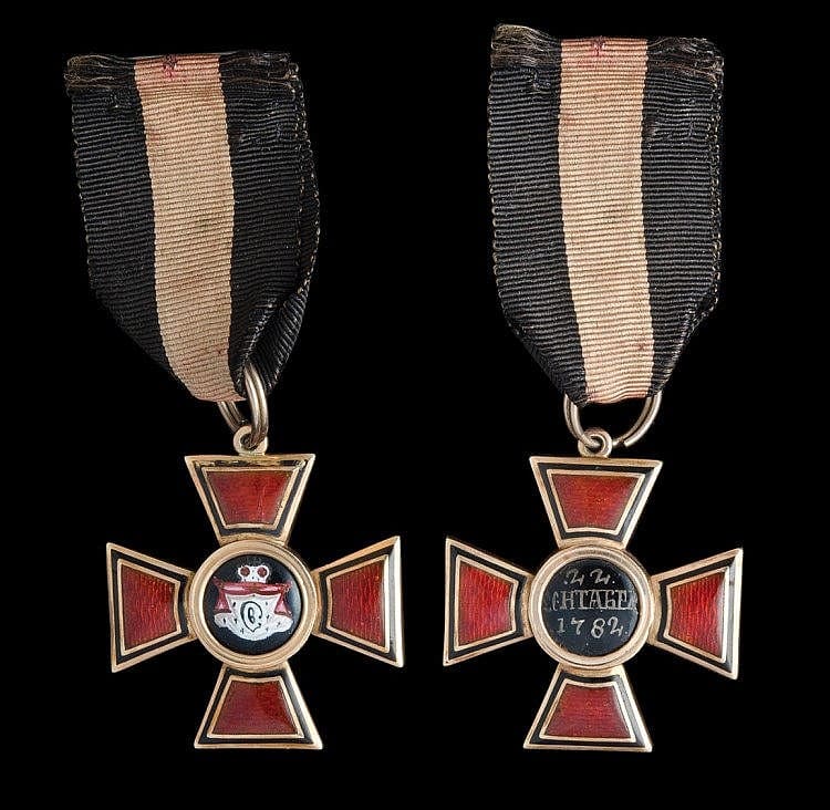 4th class Order of Saint Vladimir from Epoch of Napoleonic Wars.jpg