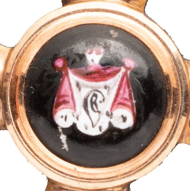 4th class Order  of Saint Vladimir  made by Keibel &  Kammerer workshop.jpg