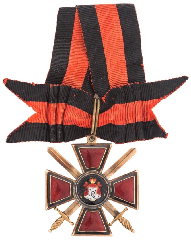 4th class Order of Saint Vladimir made by St.Petersburg workshop.jpg