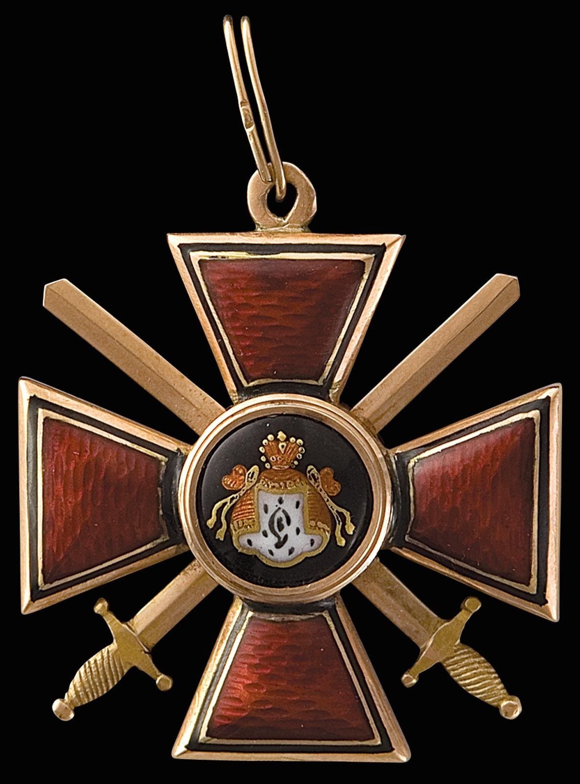 4th class Order of Saint Vladimir with swords made by PS ПС workshop.jpg