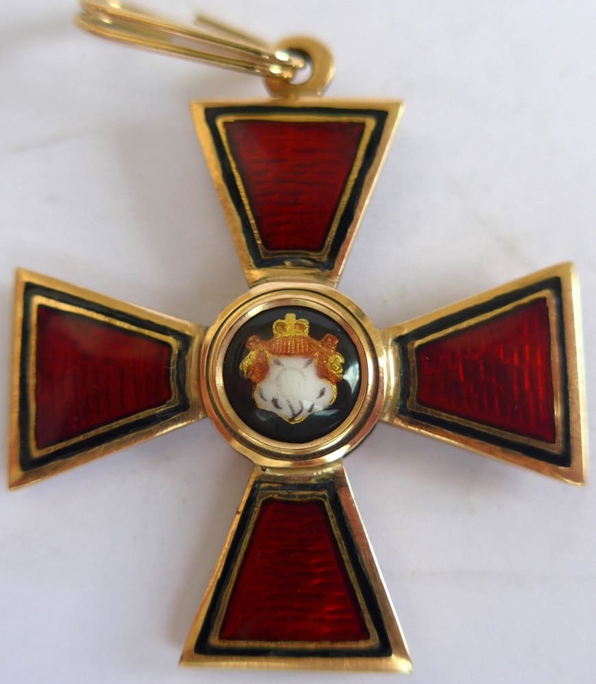 4th class Order  of St. Vladimir made by Albert Keibel.jpg
