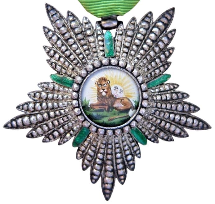 4th class Order of the Lion and the Sun by Gustave Wolfers.jpg