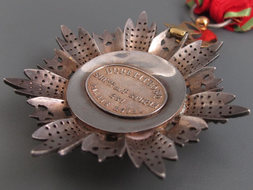4th class Order of the Medjidie made by A.Dupetitbosq successeur  de Paul Stopin, Paris.jpg