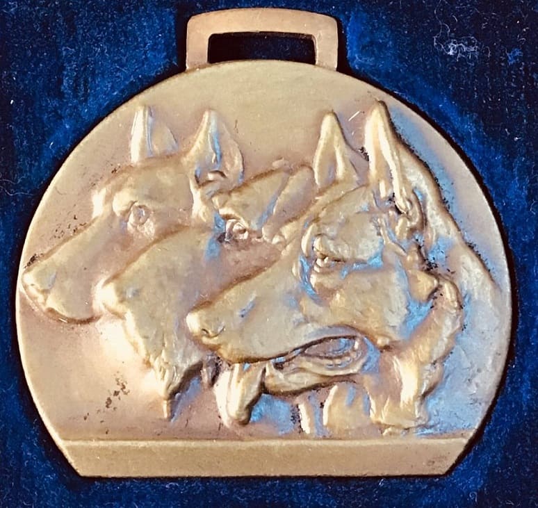 4th Military Dog Exhibition of Imperial Japan Military Dog Association Participation Badge.jpg