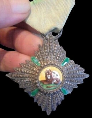 5th class Order of Lion and Sun with mark Dazeville&Co., Paris.jpg