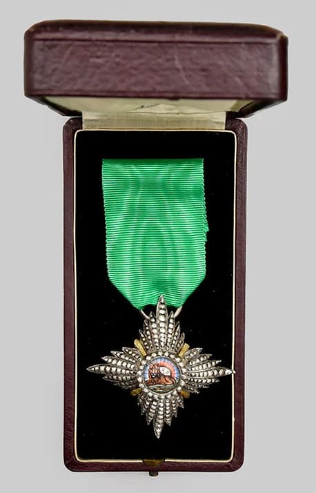 5th  class Order of the Lion and Sun made by Boullanger.jpg