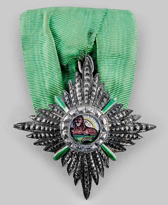 5th class Order of the Lion and Sun made by Boullanger.jpg