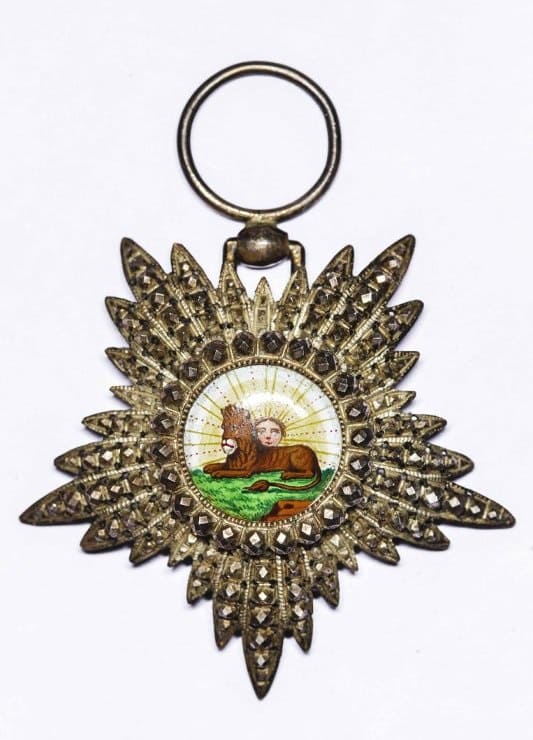 5th class Order of the Lion and Sun made by Halley, Paris.jpg