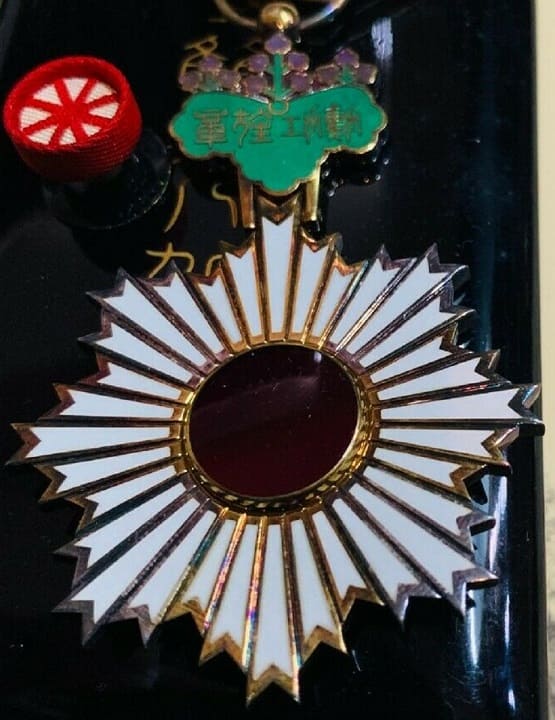 5th class Rising Sun order  awarded  in 1970.jpg
