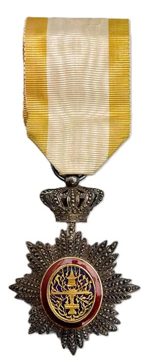 5th class Royal Order of Cambodia made by Boullanger.jpg