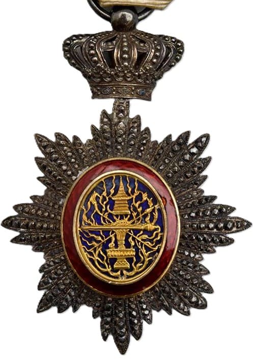 5th class Royal Order of  Cambodia made by Boullanger.jpg