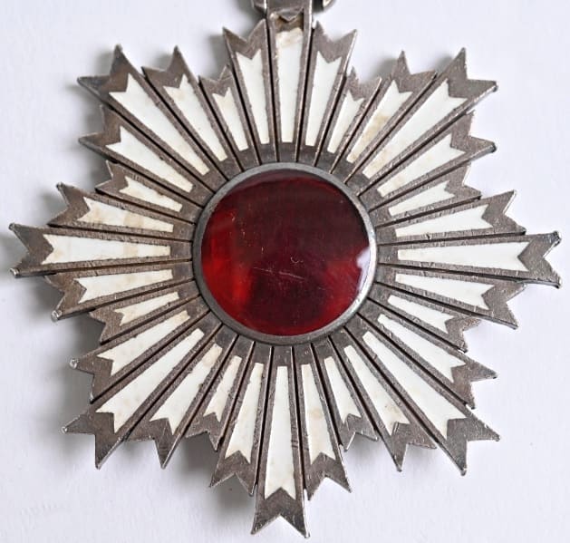 6th class Rising Sun order awarded  in 1906 to Navy Chief Petty Officer.jpg
