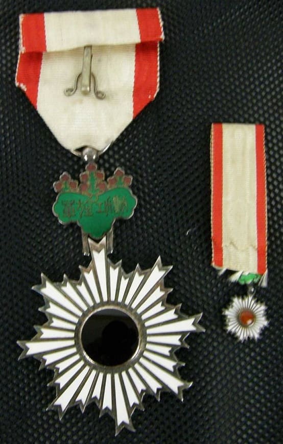 6th class Rising Sun order with  Field Cases.jpg