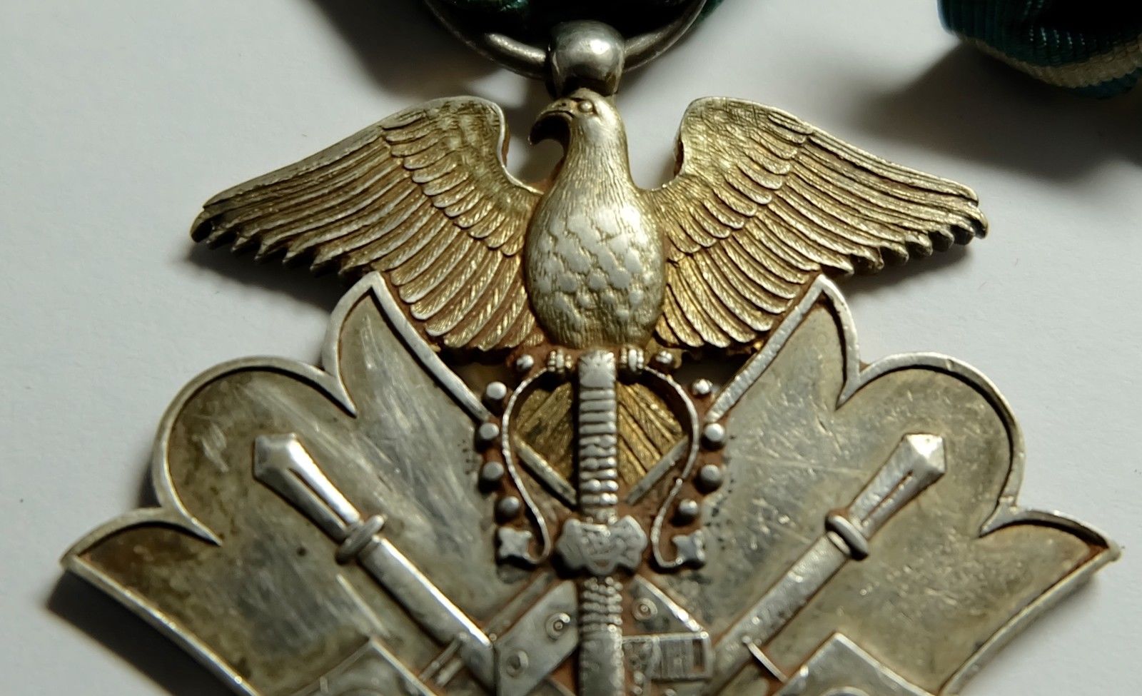 7th class Golden Kite and 7th class Rising Sun orders awarded in 1906  to Former Army Infantry Sergeant Sutejiro Morita for the Russo-Japanese War.jpg