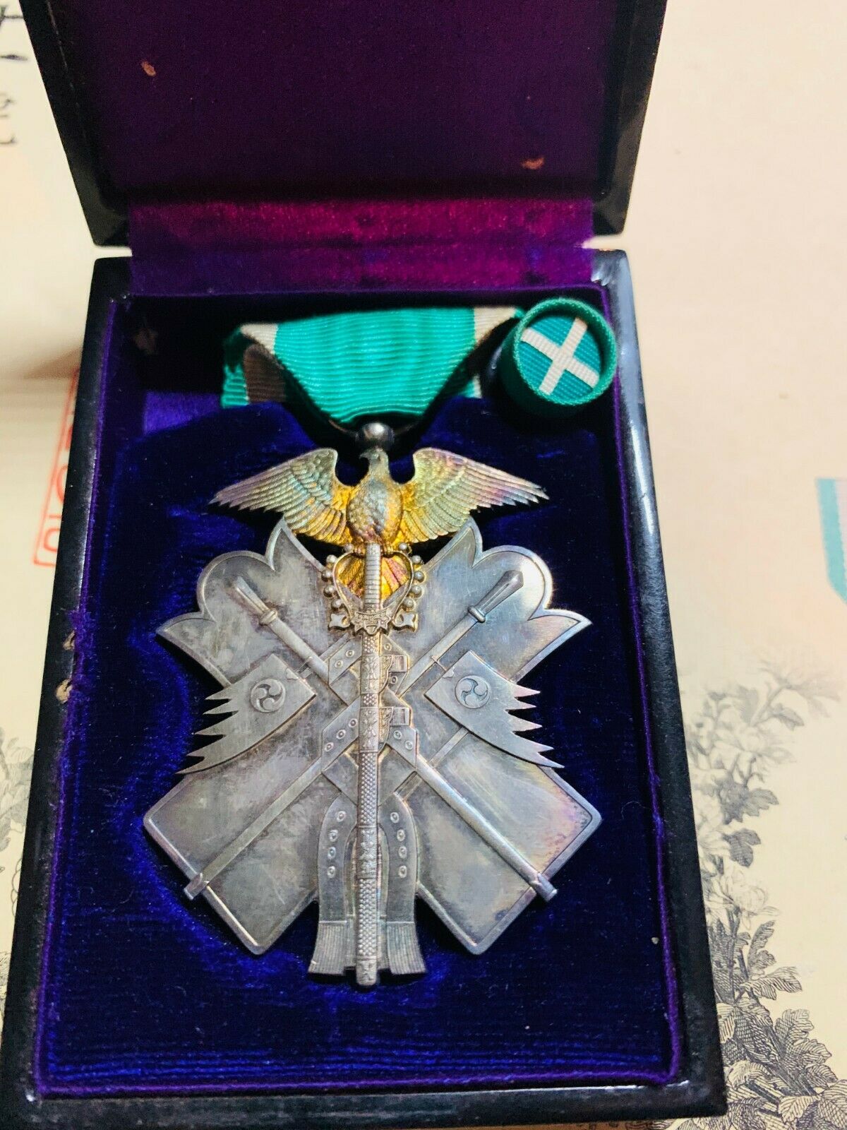 7th Class Golden Kite order  posthumously  awarded in 1938.jpg