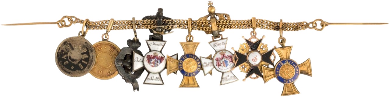 A chain with  eight miniatures awards.jpg