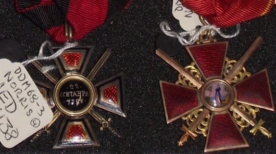Admiral David Thomas Norris awards.jpg