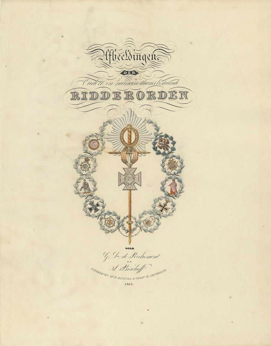 Afbeeldingen der ridderorden  G.L. de Rochemont en J. Bischoff.jpg