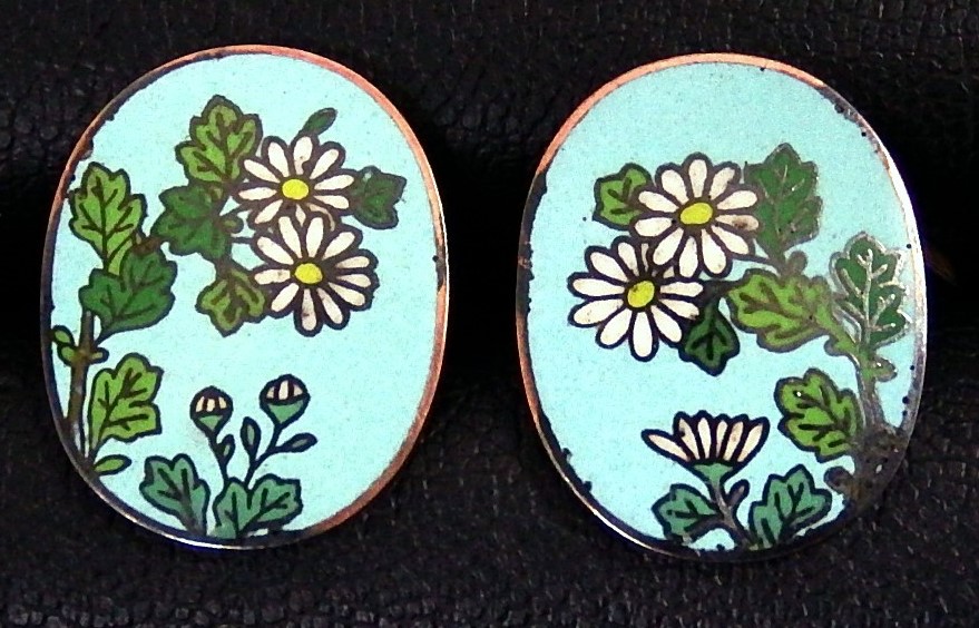 Army Special Large Maneuvres in Aichi Prefecture Commemorative Cufflinks.jpg