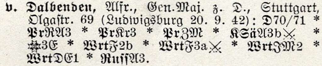 Awards of Major General Alfred von  Dalbenden.jpg