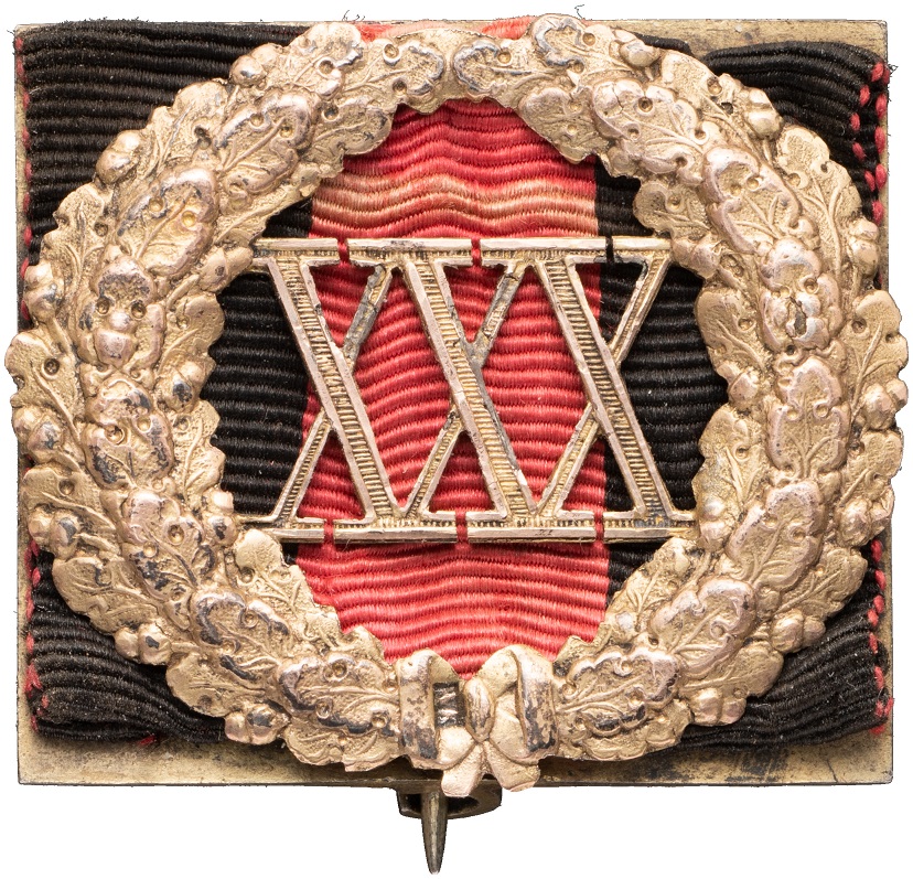 Badge of Excellence for Faultless Service made by Johann Wilhelm Keibel.jpg