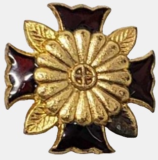 Badge of Kagoshima Prefecture Branch of Japan Disabled Veterans Association.jpg