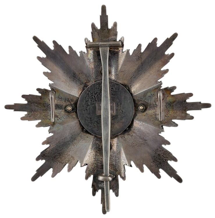 Bavarian  Royal Merit Order of St. Michael Breast Star made by Godet.jpg