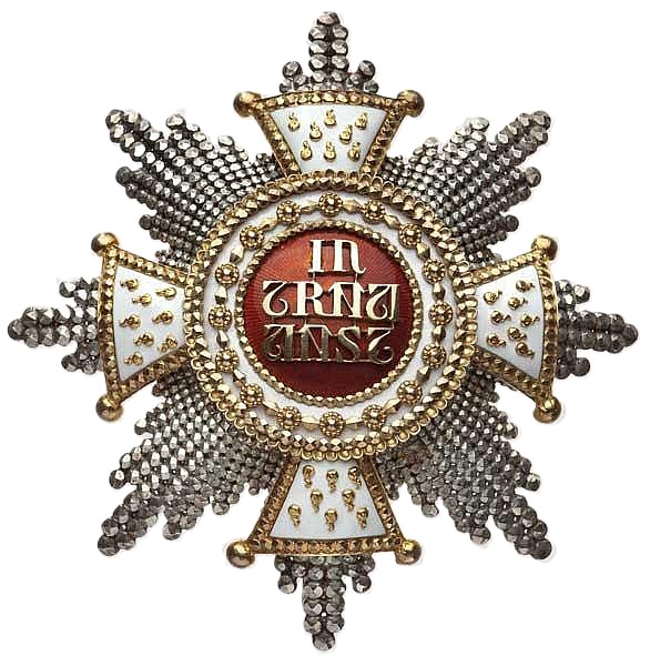 Bavarian Royal Order of Saint Hubert made by Rothe, Wien.jpg